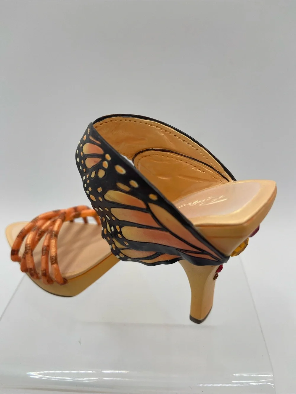Just The Right Shoe by Raine Monarch Miniature Shoe Figurine Collectible